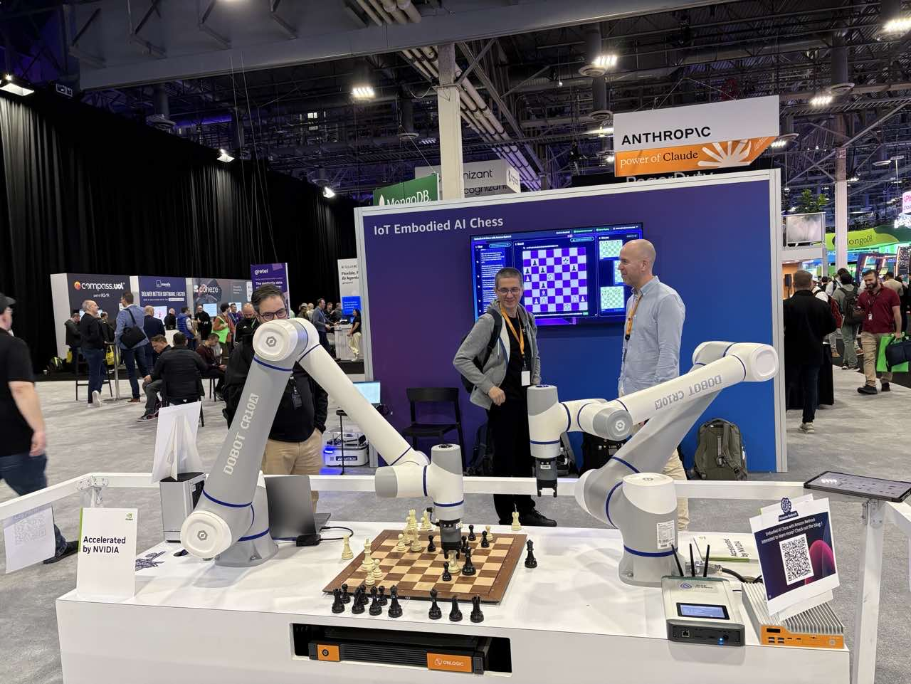 Dobot Partnered with Amazon to Achieve Interactive Chess Experience Powered by Generative AI at AWS re: Invent 2024